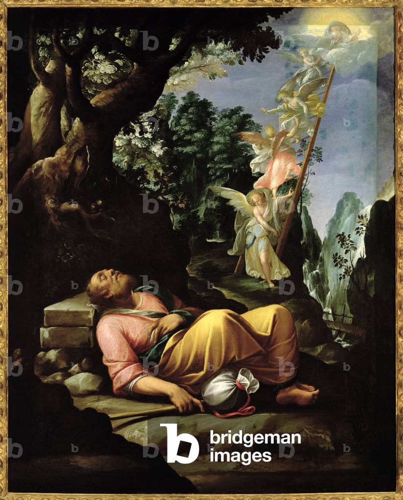 The Dream of Jacob (oil on canvas)