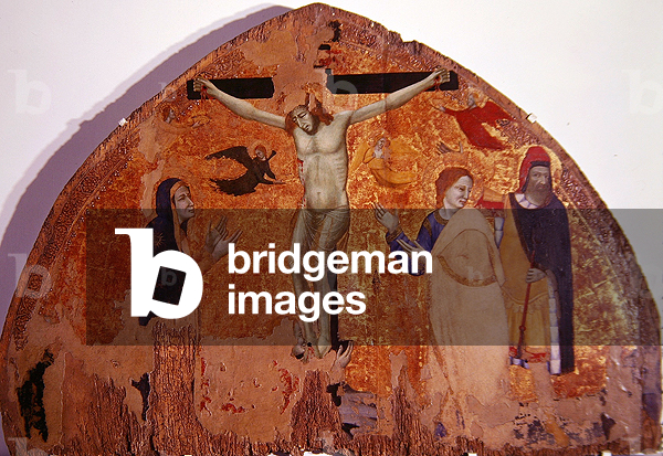 Crucifixion (tempera on panel)