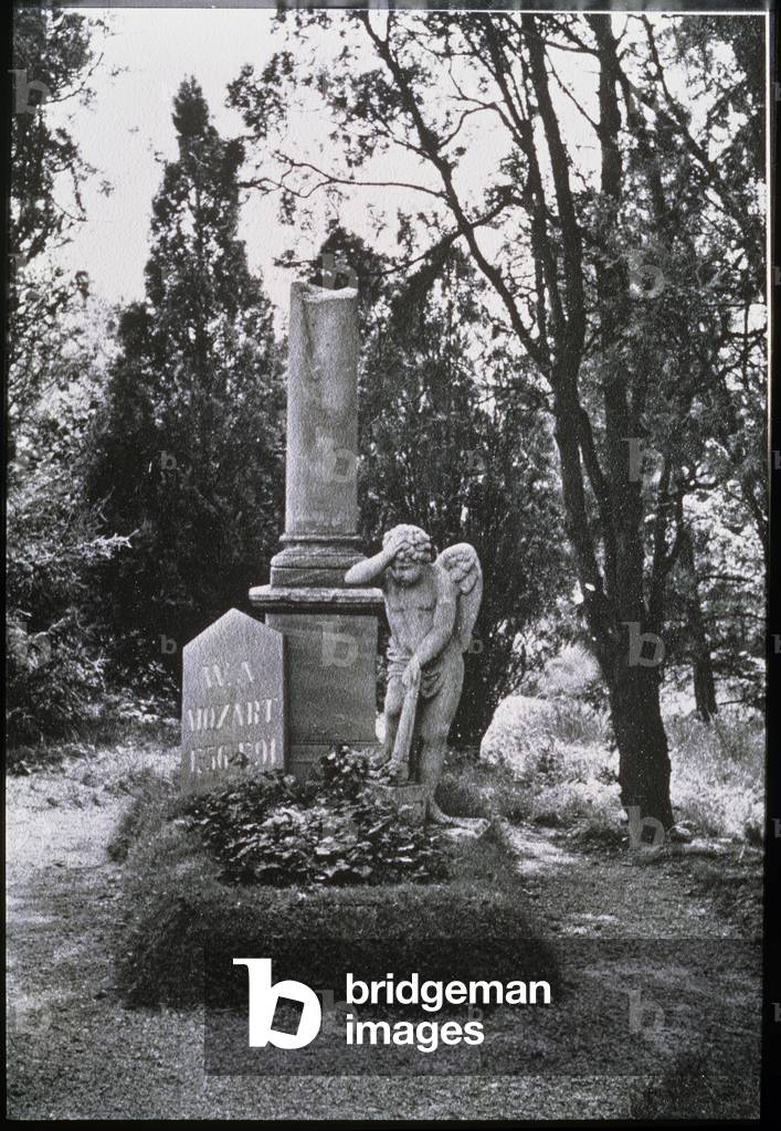"Gedenkstätte für Wolfgang Amadeus Mozart (1756-91) (Marmor)", 18. Jahrhundert