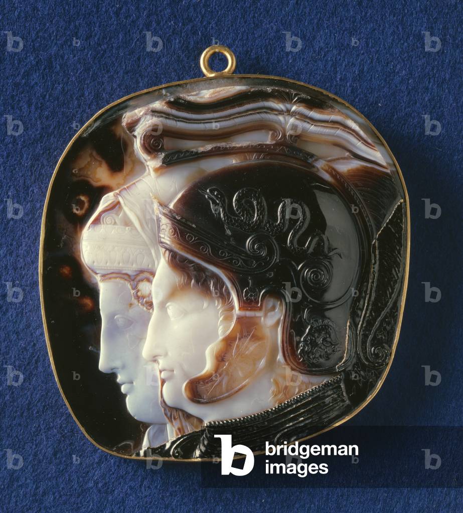 Cameo depicting a Ptolemaic Royal Couple (3rd century BC)