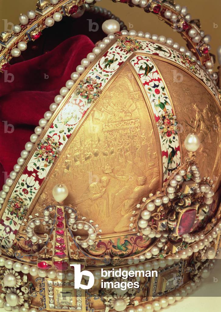 Coronation crown of Rudolph II, Emperor of Austria (detail) (see also 66743, 66744 & 66746), c.1756