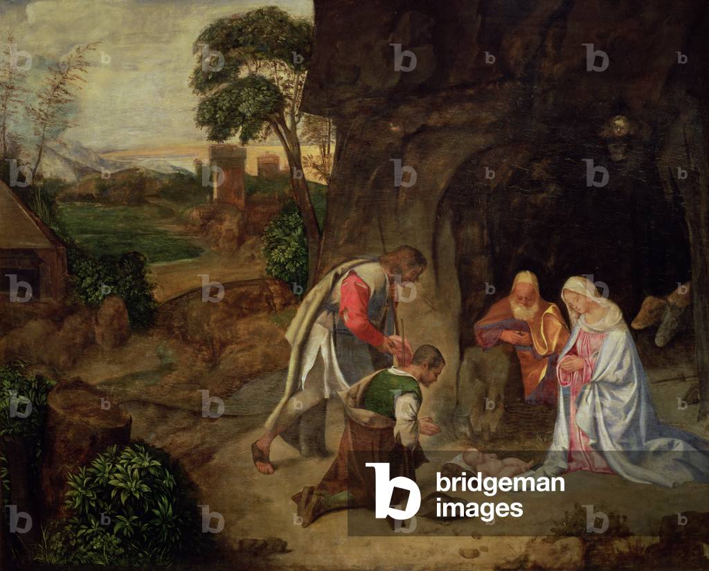 Adorazione dei pastori, 1510 pannello