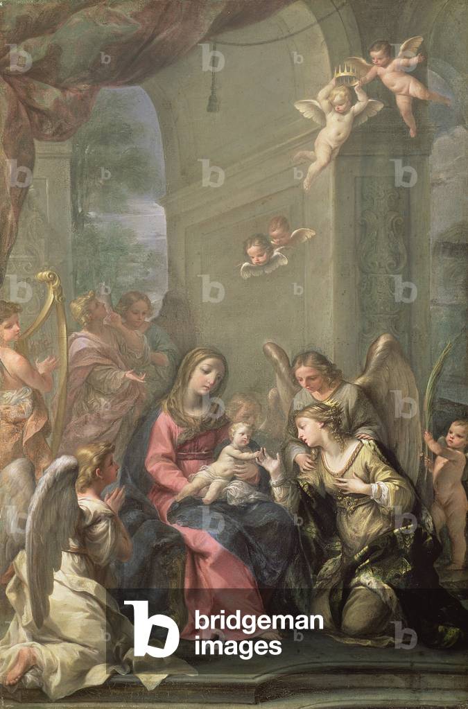 Mystic Marriage of St. Catherine, 1716