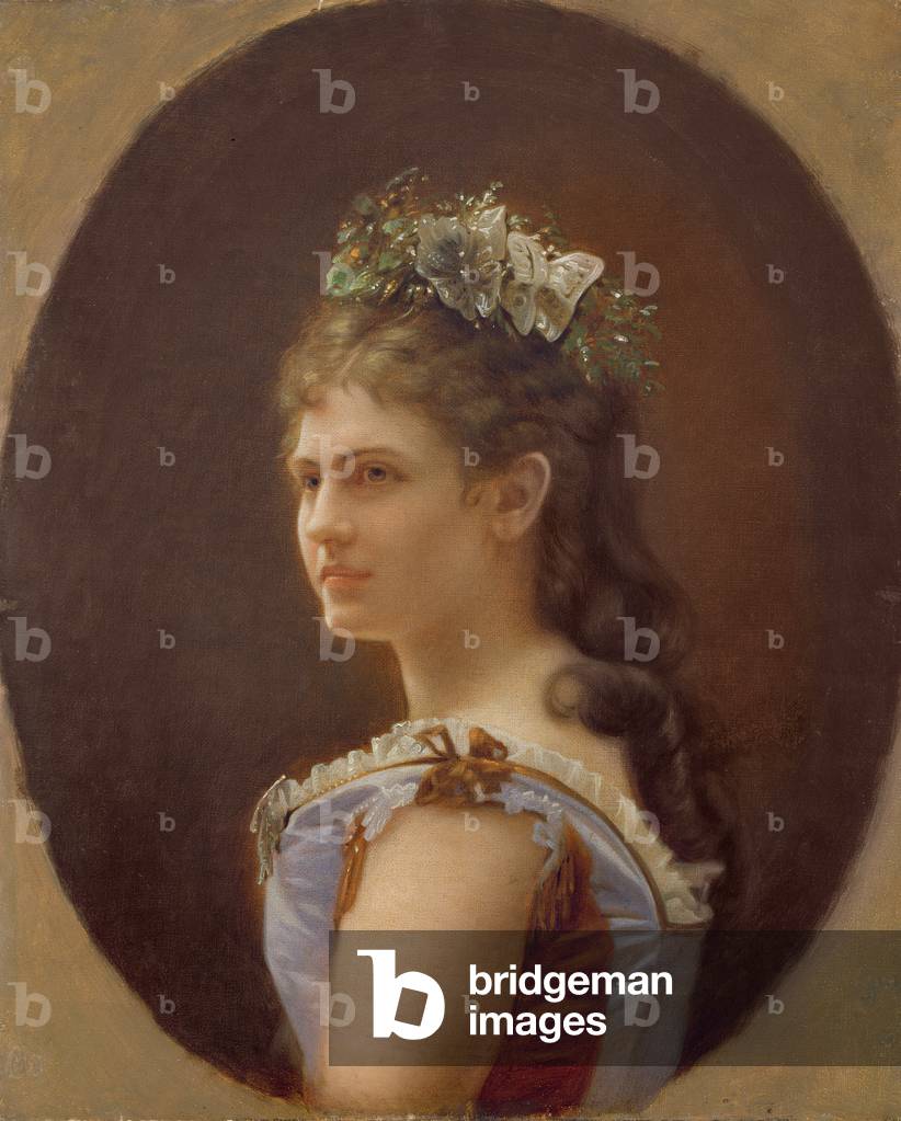 Katharina Schratt, amante dell'imperatore Francesco Giuseppe d'Austria, 1880