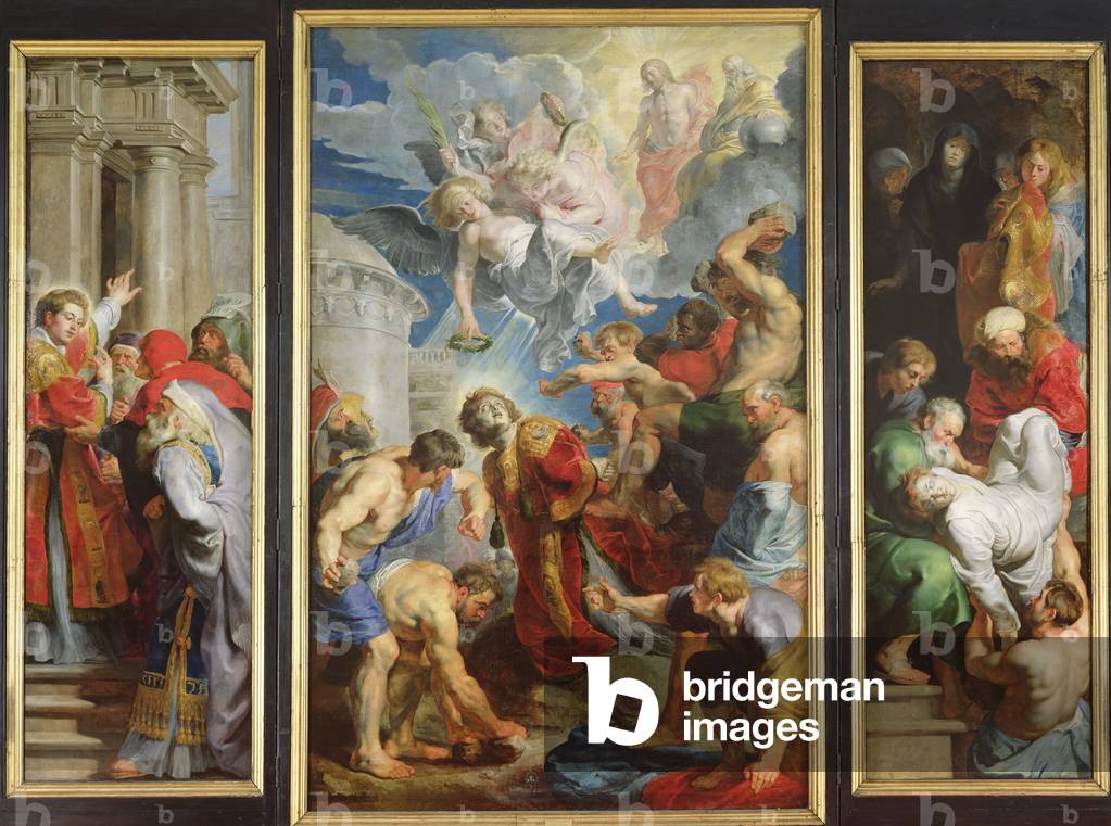 The Martyrdom of St. Stephen, c.1617 (oil on panel)