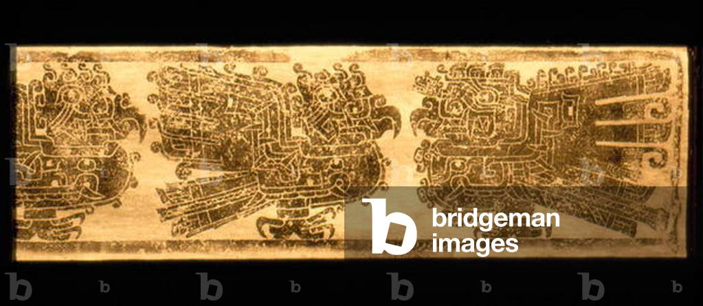 Frieze of Bird God