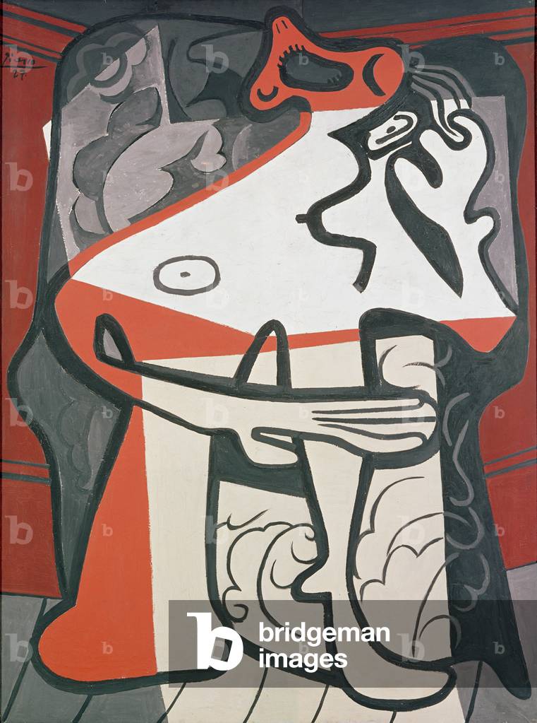 donna in poltrona, 1927 (olio su tela)