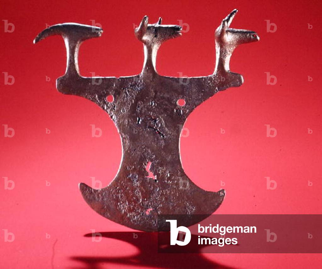 Ritual Axe, 10th-7th Century BC (bronze)
