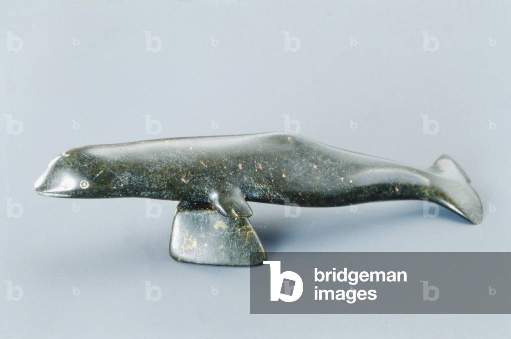 Whale, from Cape Dorset (soapstone)