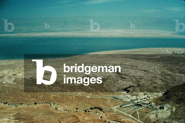 Aerial view of the fort, c.37-31 BC, and surrounding area (photo) (see 229622 for detail)