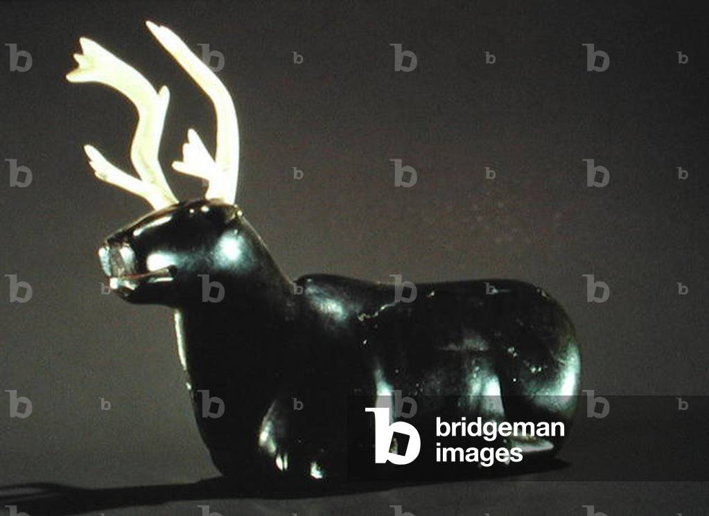 Moose, from Cape Dorset (soapstone)