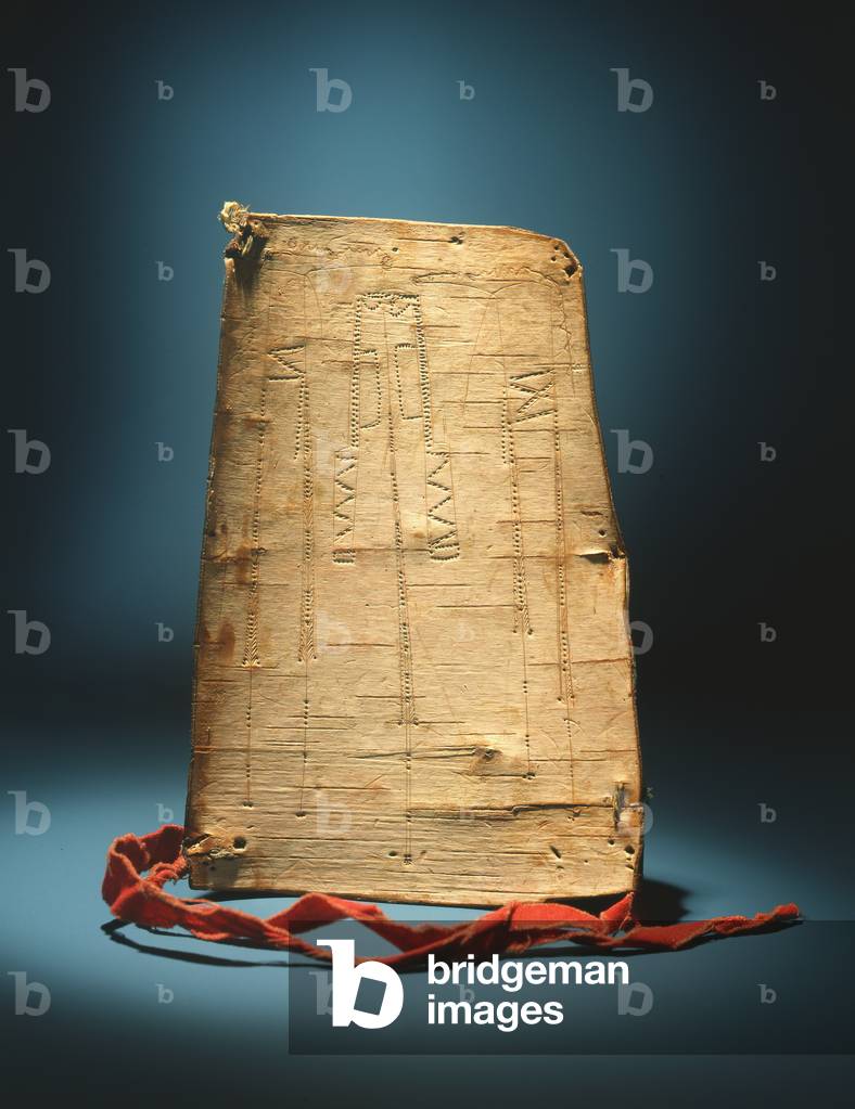 Lettera del pittografo (corteccia di betulla)