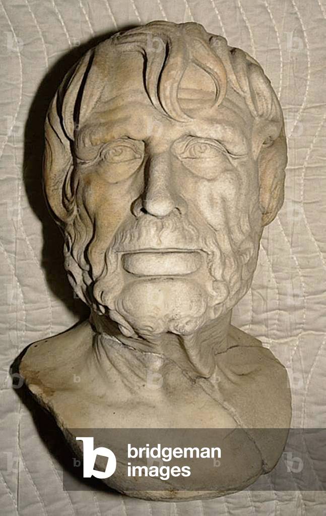 Bust of Seneca, 1500-1600 (marble and porphyry)