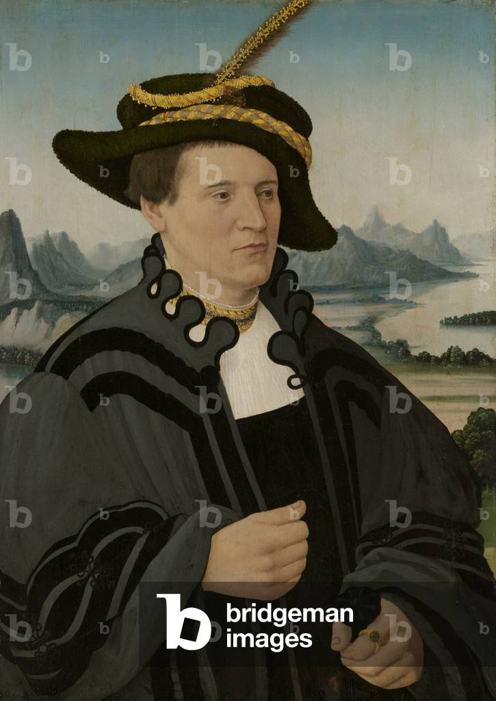 Portrait of Friedrich Rorbach, 1532 (oil on panel)