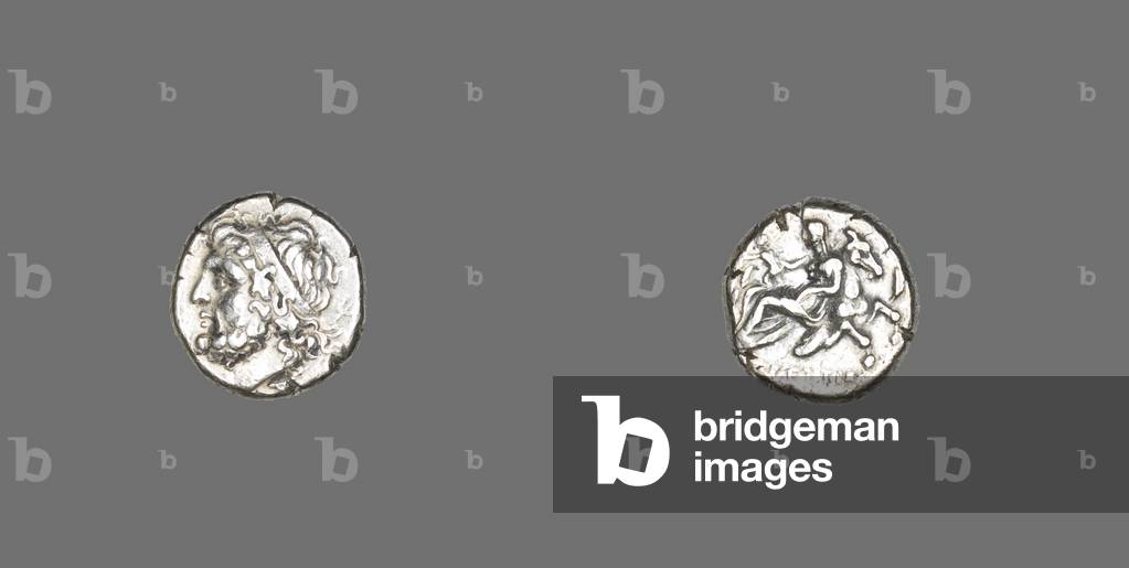 Hemidrachm depicting Poseidon, 3rd century BC (silver)