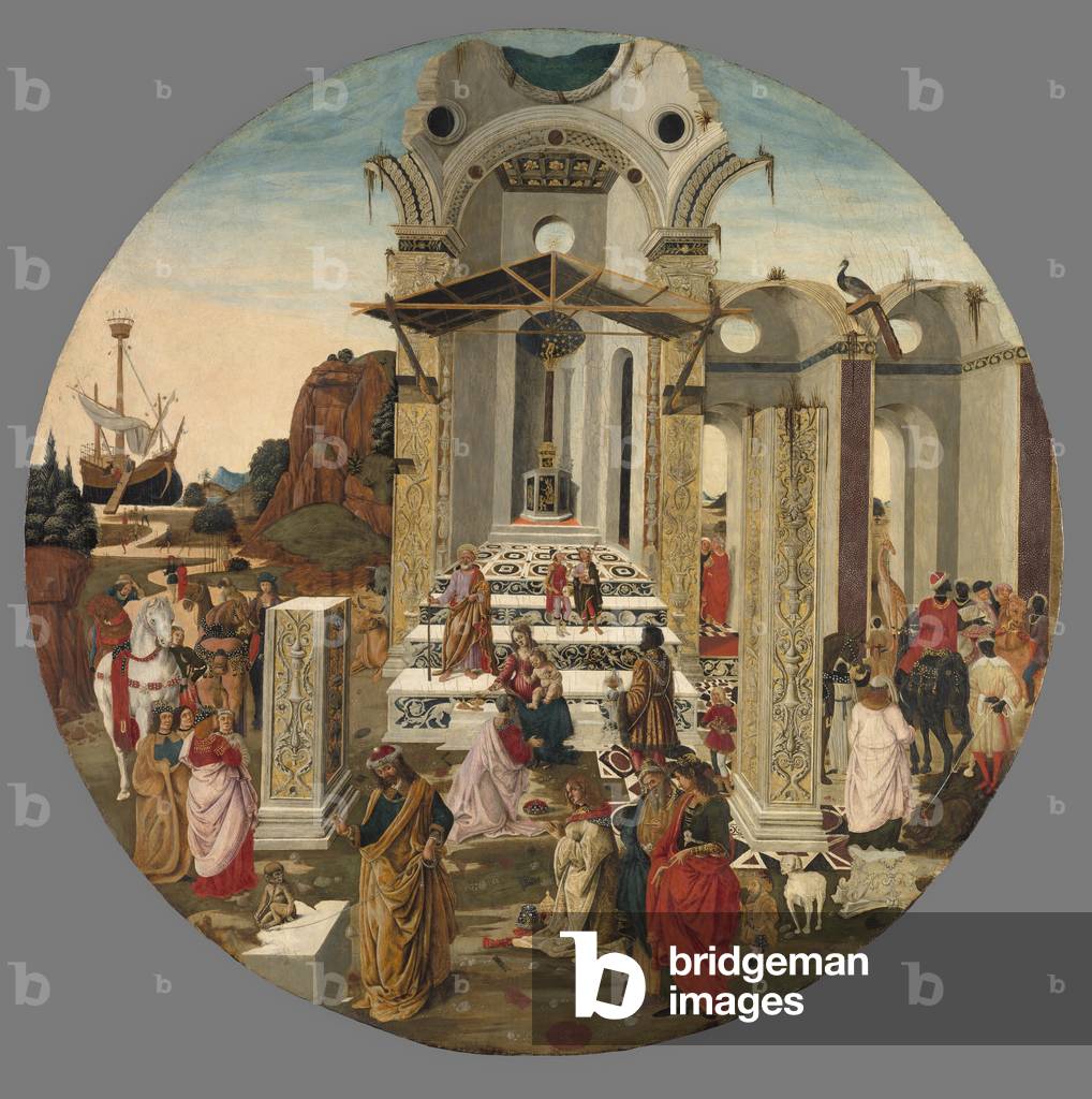 The Adoration of the Magi, c.1495 (tempera on poplar panel)