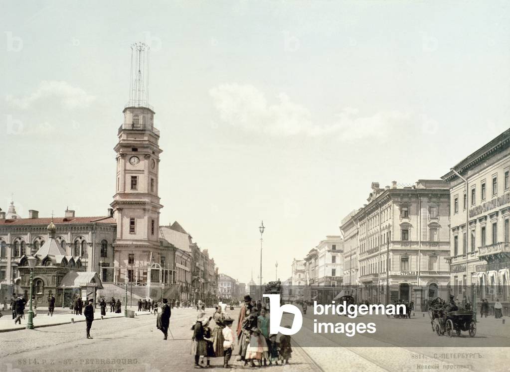 Immagine di Fotografia "Nevsky Prospekt", 19th Secolo di Russian Photographer