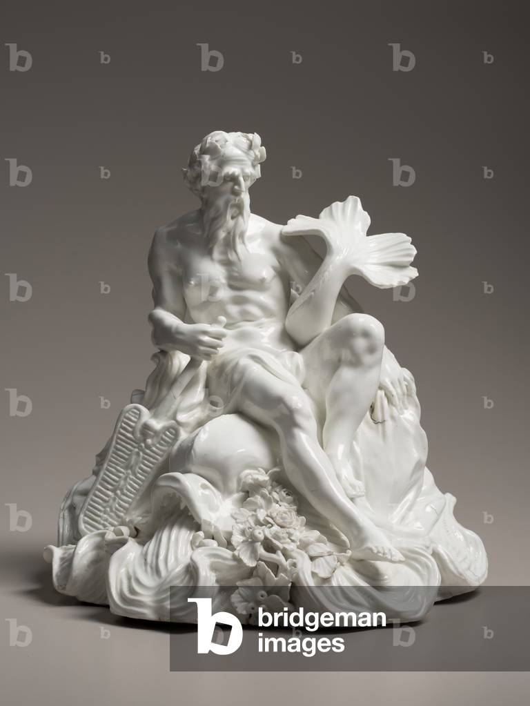 River God, Vincennes Porcelain Manufactory, c.1750 (porcelain)