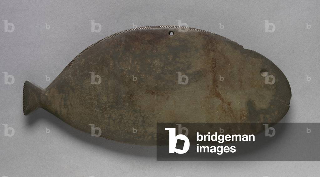 Palette in the Form of a Fish, c.3500-2950 BC (graywacke) 
 
