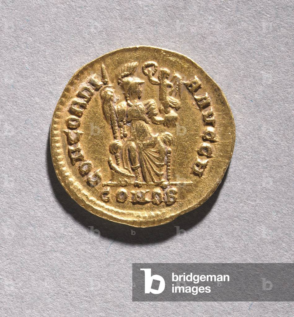 Tremissis of Honorius (reverse), 395-423 (gold) (see CVL 499730 for obverse)
