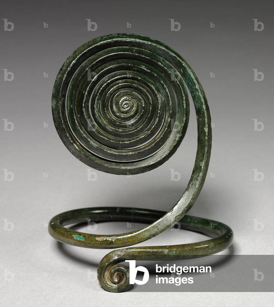 Spiral Armilla, Central Europe, c.1500 BC (bronze, wrought) 
