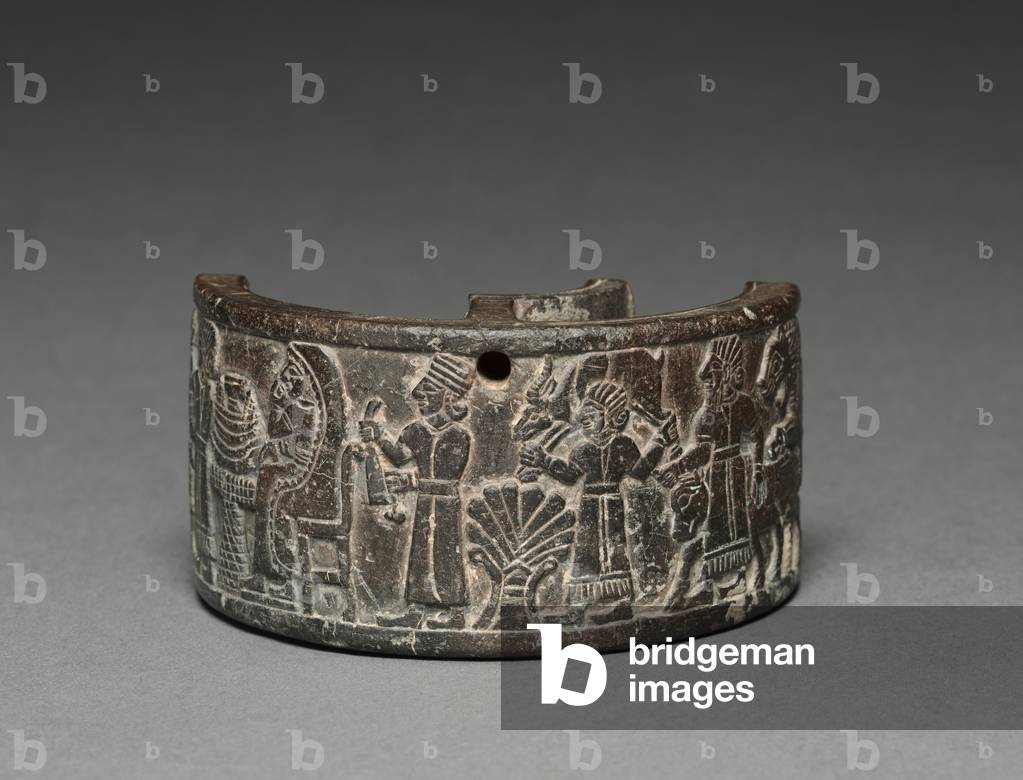 Banquet Pyxis, 800-750 BC (steatite)
