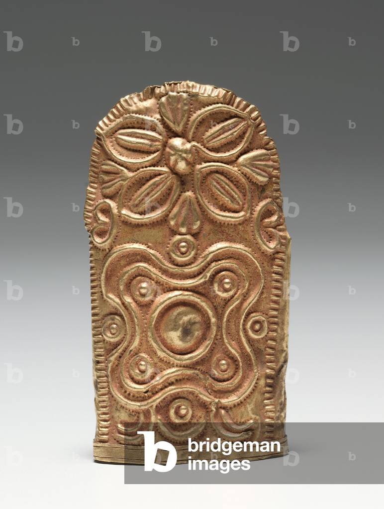 Jewelry, 1800s (cast gold, hammered) (see also 491183)