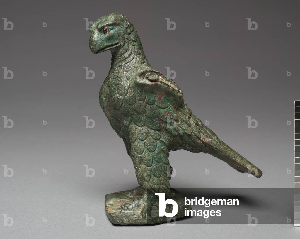 Imperial Eagle, 100 BC-100 (bronze with garnet inlays)
