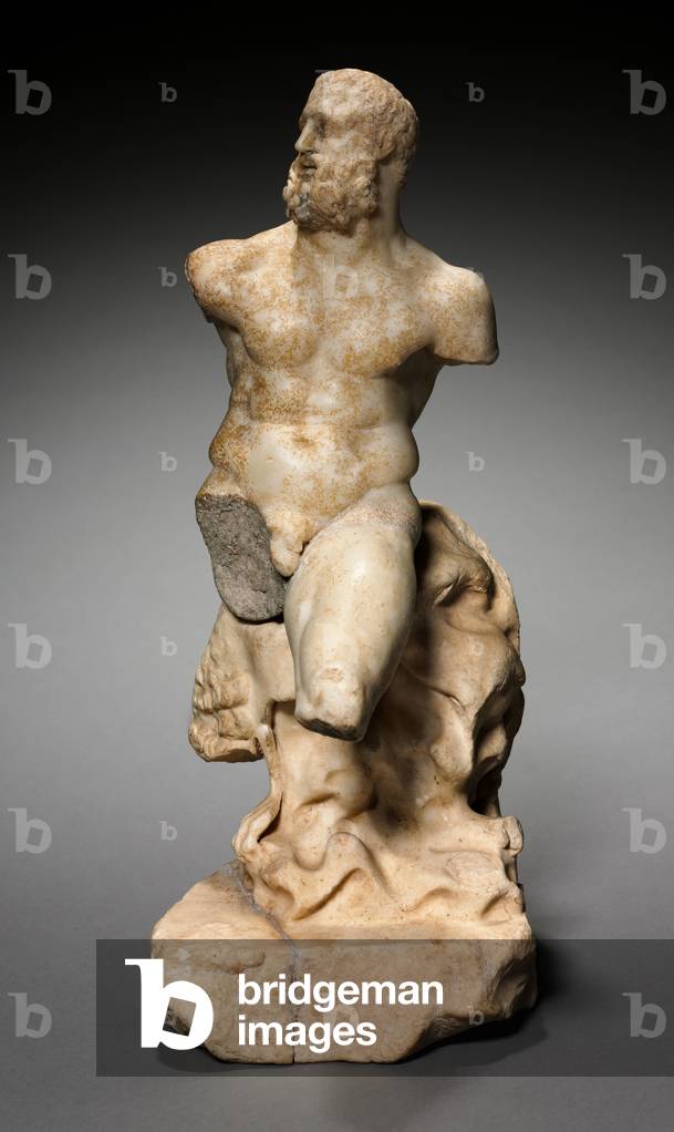 Herakles Epitrapezios (Hercules of the Table), 1-100 (marble) 
