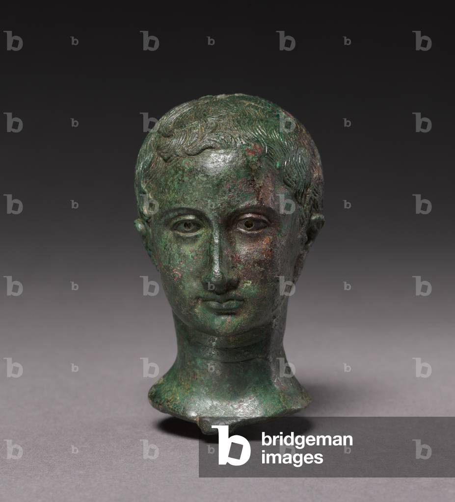 Portrait of a Young Girl, c.25-30 (bronze) 
