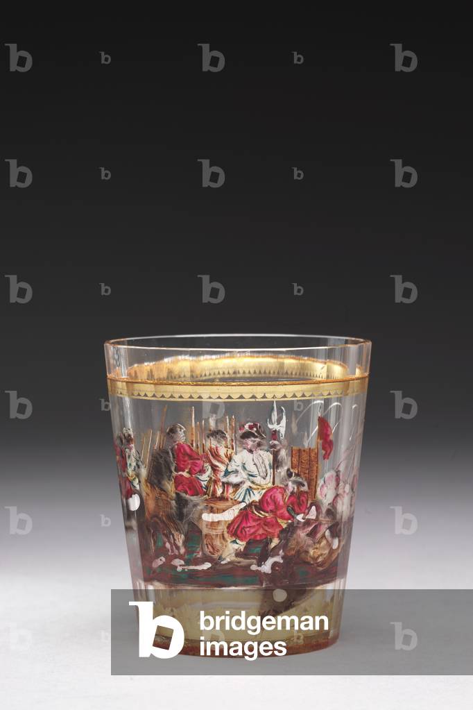 Tumbler, c.1730 (zwischengoldglas)