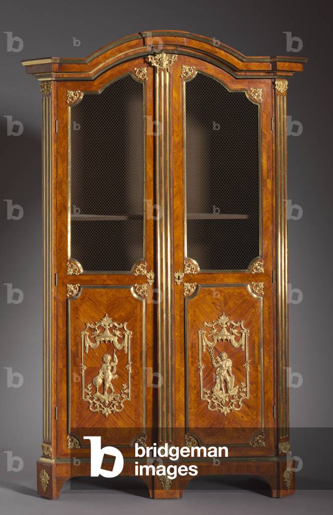 Bookcase, c.1720 (kingwood & rosewood veneers, gilt metal mounts)
