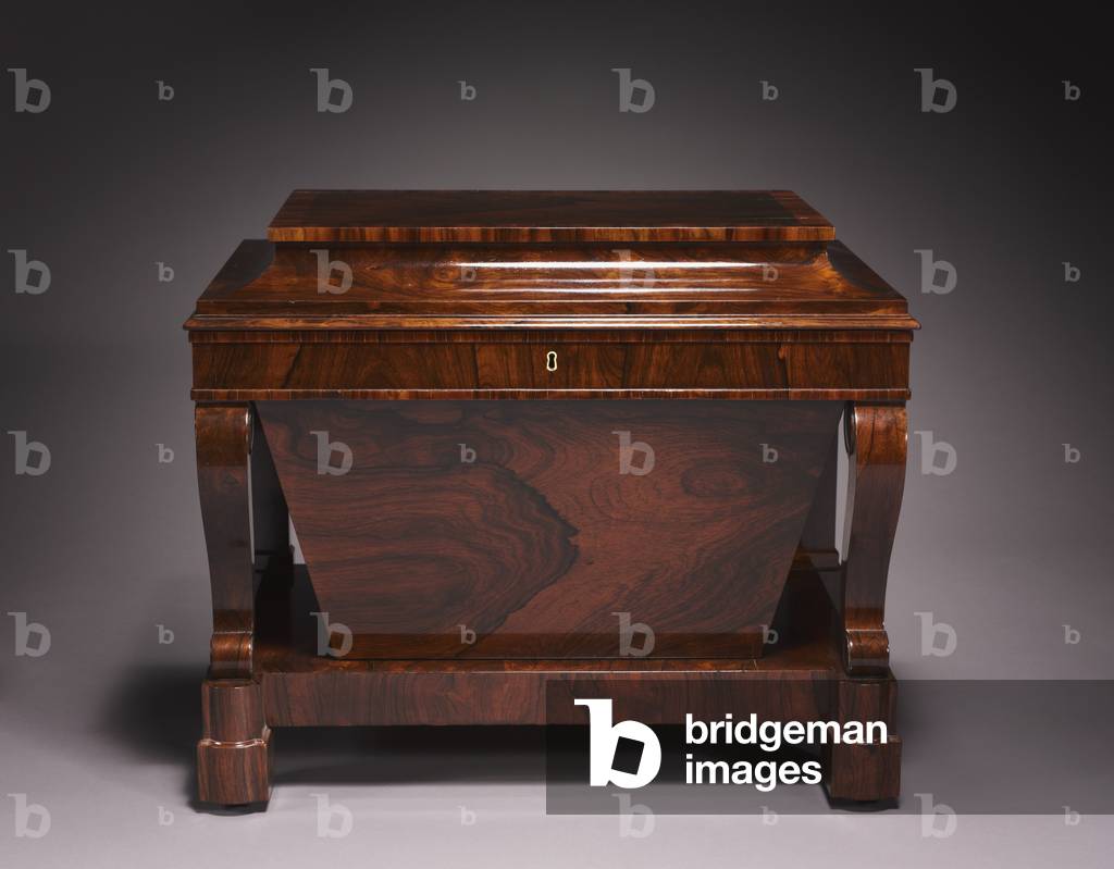 Cellarette, firm of Duncan Phyfe and Son (1768-1854), c.1840 (chiefly rosewood veneer with pine and poplar secondary woods) 
