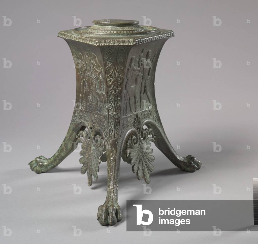 Tripod Base, 100-1 BC (bronze)

