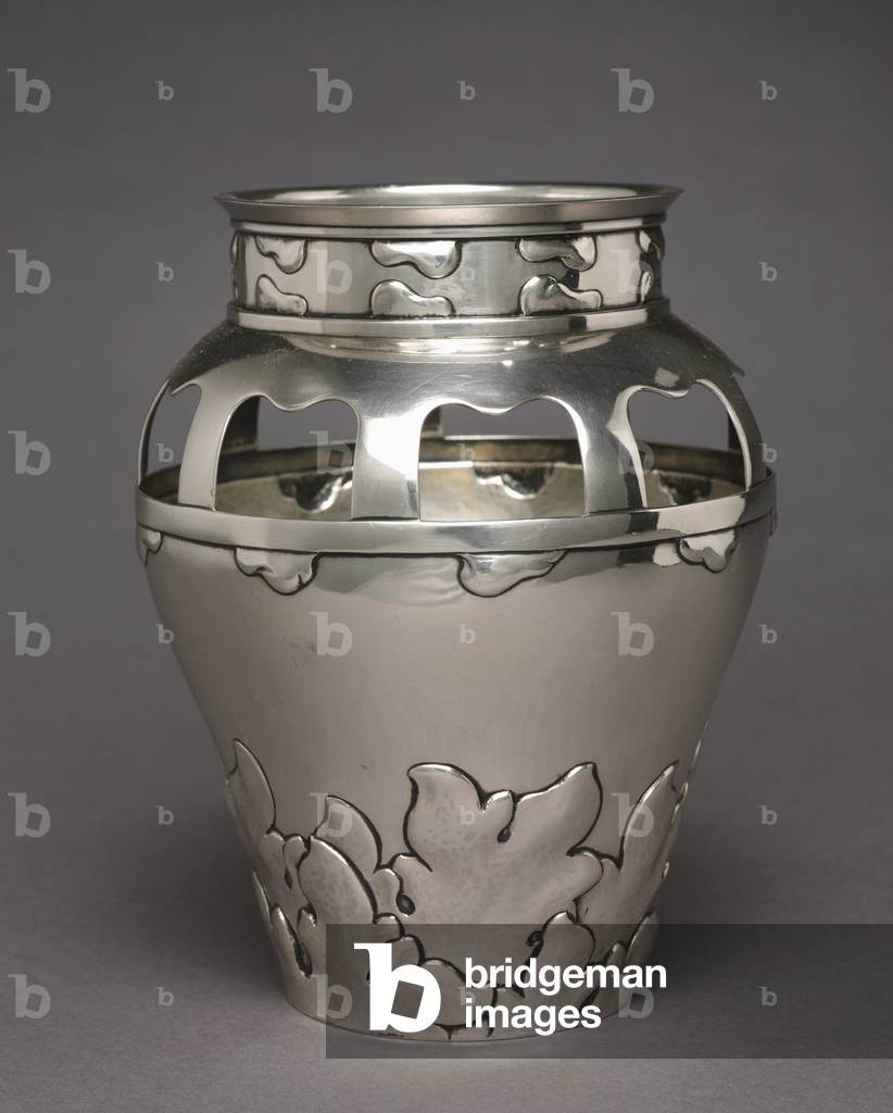 Vase, firm of Anton Michelsen, 1900 (silver) 