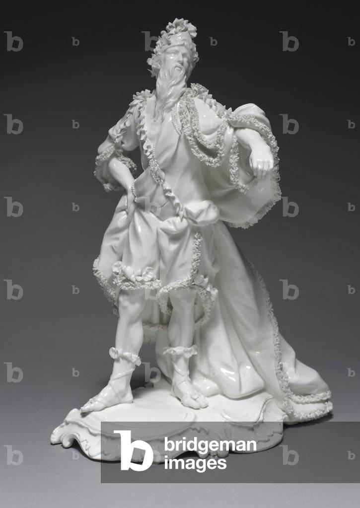 Oceanus, Frankenthal Porcelain Factory, Germany, c.1765 (porcelain) 