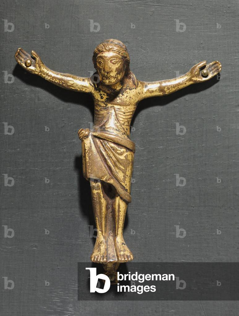 Corpus of Christ, c.1150-1175 (cast bronze, traces of gilding)
