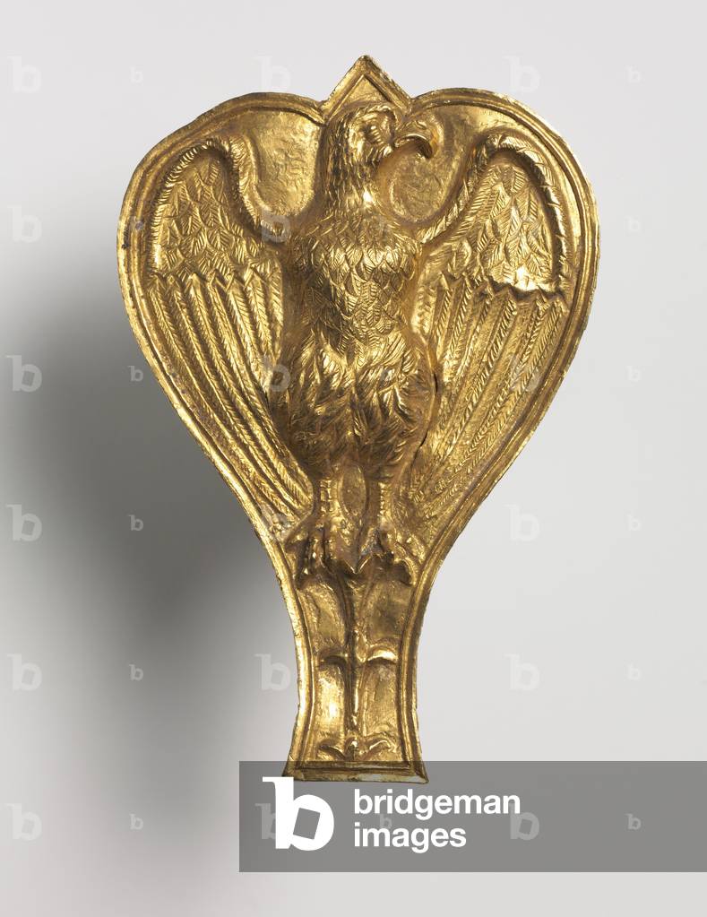Ornament with Eagle, 1st-2nd Century (gold) 
