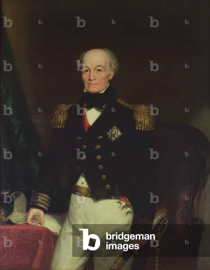 Portrait of Sir Thomas Byam Martin (1773-1854) 1852 (oil)