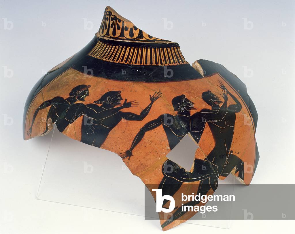 Fragment of Panathenaic Amphora (ceramic)