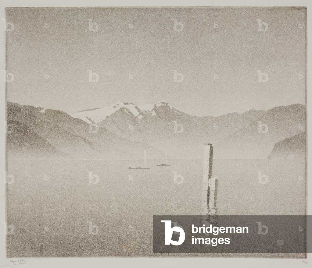 Lake Como (aquatint)