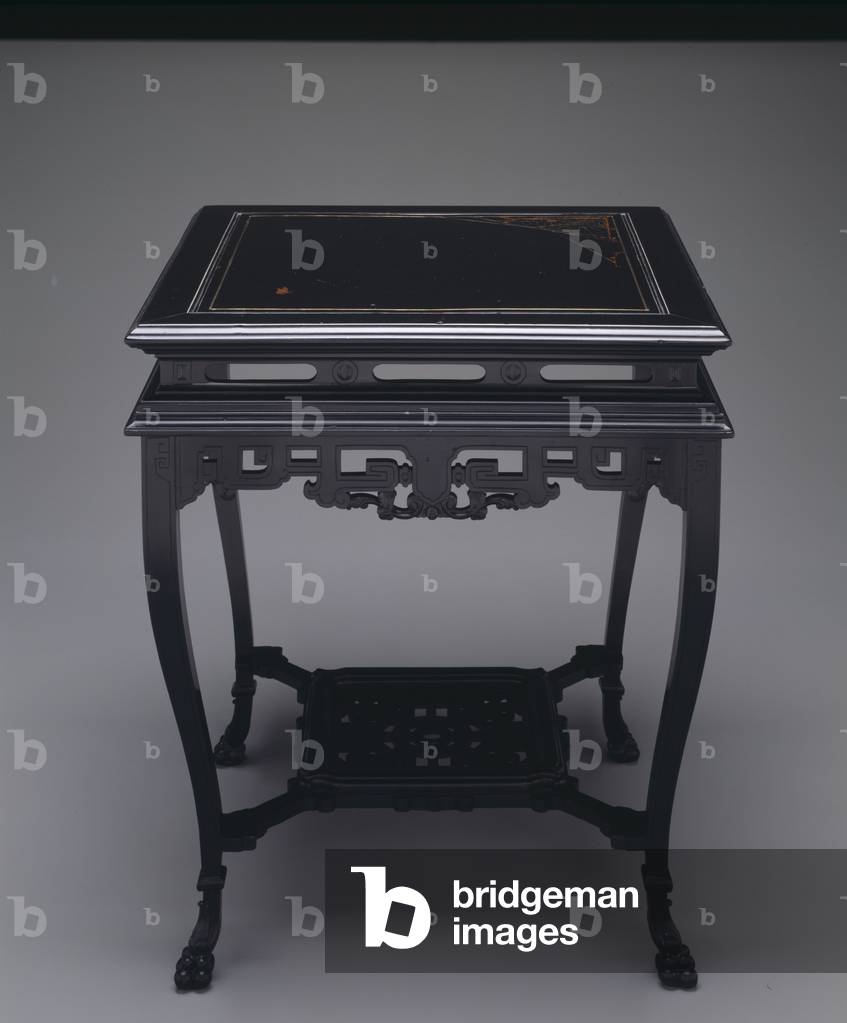 Table, c.1880 (wood & inlay)