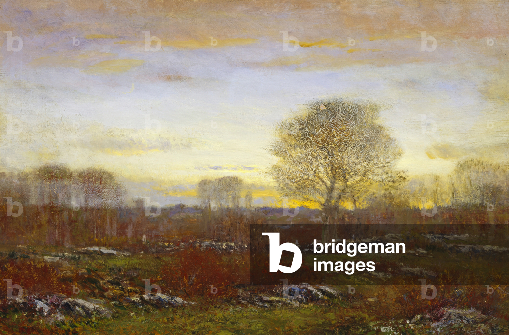 Twilight, 1918-19 (oil on panel)