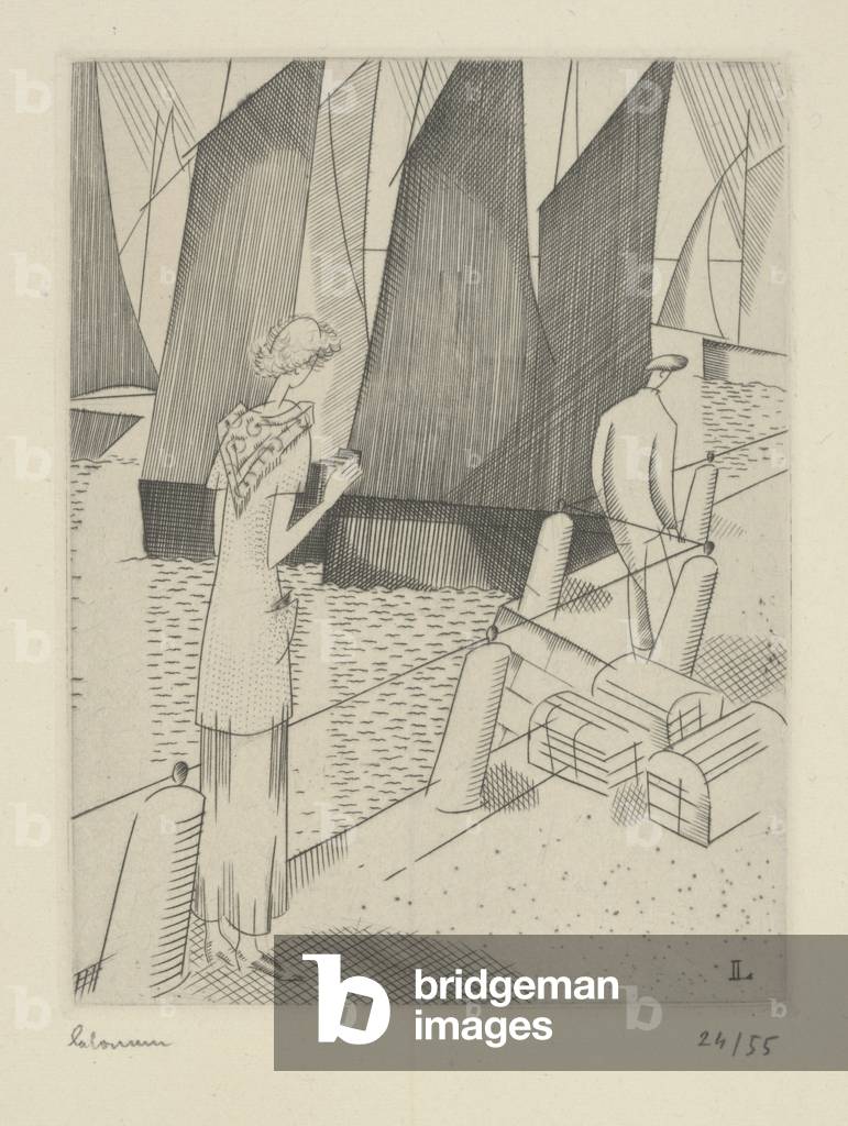 The Photograph, 1923 (etching)