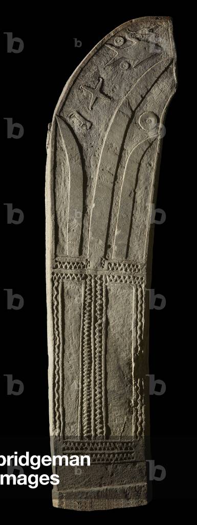 Memorial stone or grave marker (penji reti), c.19th century (stone)