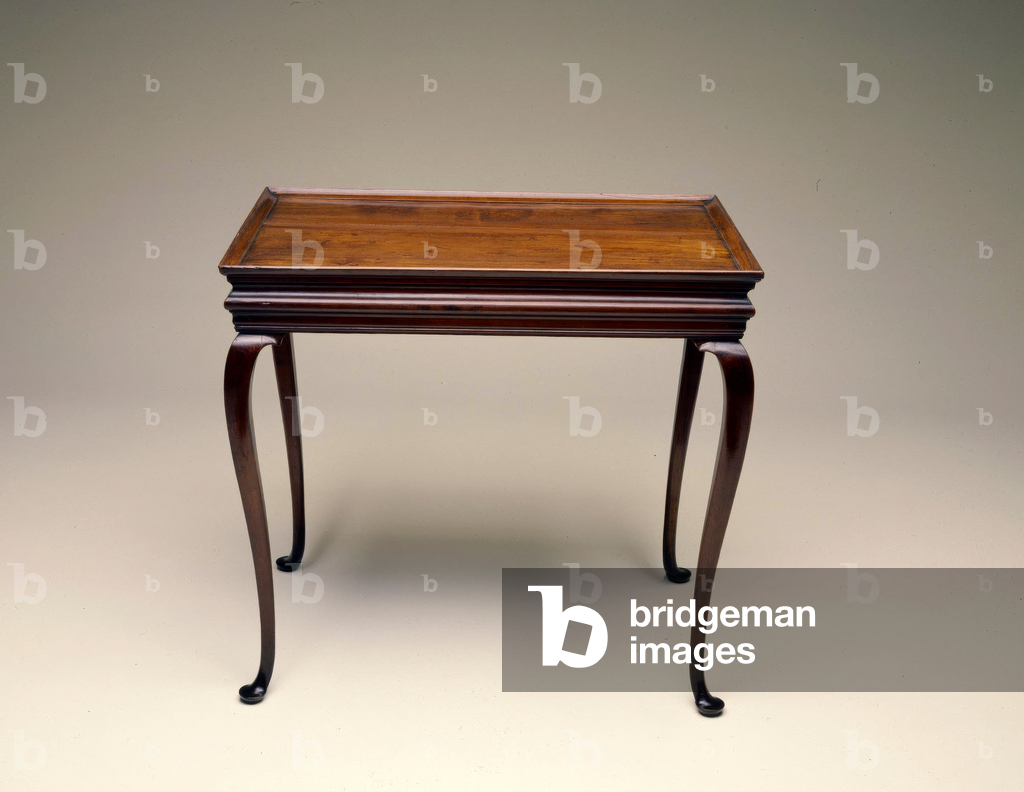 Tea table, 1730-50 (cherry & eastern white pine)