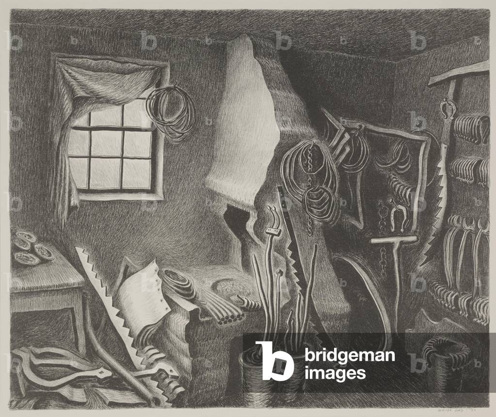 Old Forge, 1932 (litho)