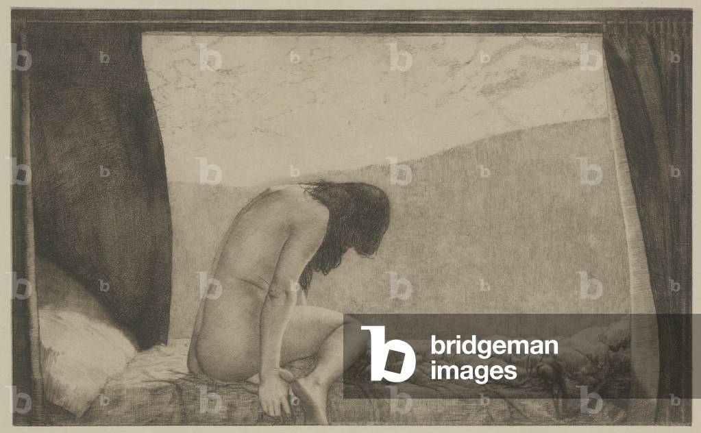 Forsaken, c.1913 (engraving)