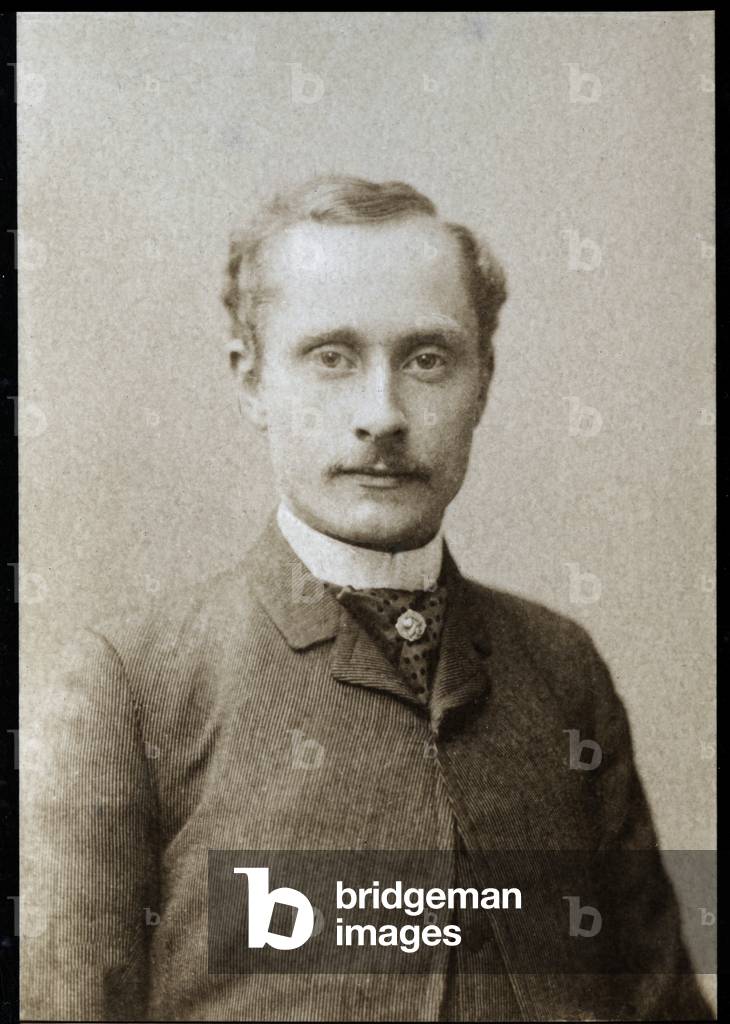Portrait of Charles Gustave Auguste le Bargy (1858-1936), French actor and film director. 