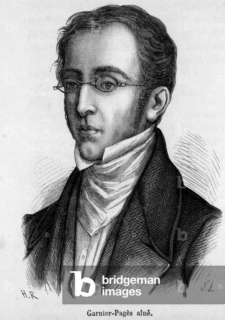 Portrait of Etienne Joseph Louis Garnier-Pages (Garnier Pages) (1801-1841), French politician